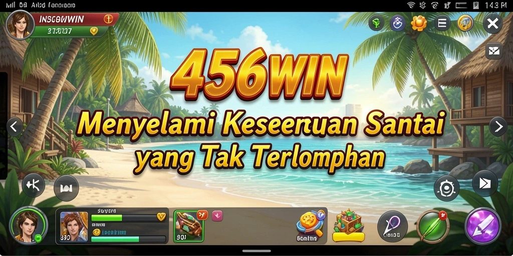 Tampilan gameplay menarik dari 456WIN yang penuh warna.