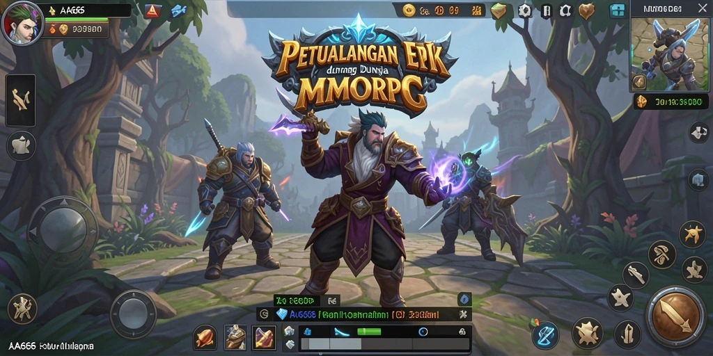 Gameplay menarik dan petualangan seru dalam AA666.