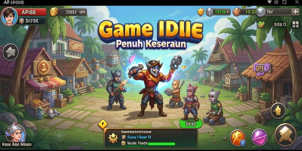 Tampilan gameplay API88 yang menarik dan penuh warna.