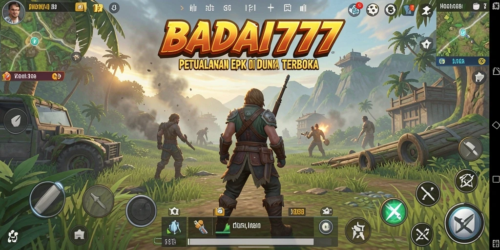 Gameplay dinamis dan eksploratif dari BADAI777.