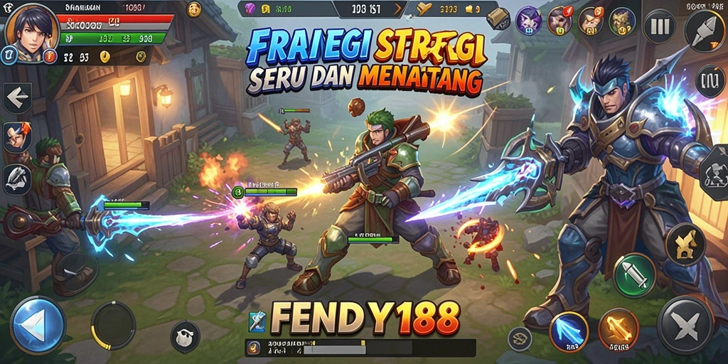 Tampilan gameplay seru di FENDY188 dengan banyak aksi strategi.