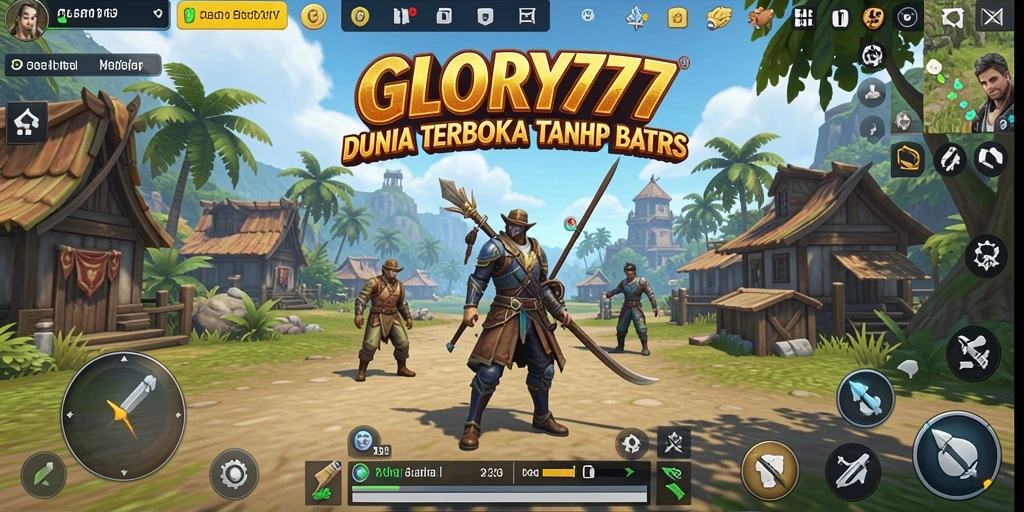 Tangkapan layar menunjukkan aksi seru dalam dunia Open World.