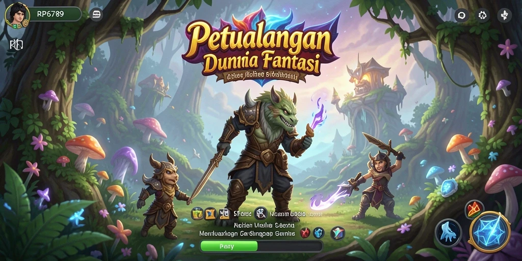 Tangkapan layar gameplay menampilkan aksi seru dan eksplorasi di RP6789.