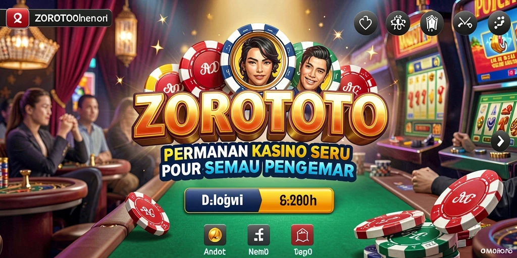 Gameplay mendebarkan ZOROTOTO di layar smartphone.